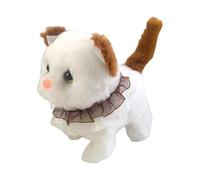 Cat Electronic Cat Stuffed Animal Realistic Kitten Toy, Soft Electronic Cat for Kids, Battery-Powered Cat Plush, Plush Cat Toy, Realistic Cat 7.87x3.54x5.91 pulgadas for Children