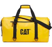 Cat erpillar CAT 84959-42 - Bolsa de viaje impermeable de lona resistente, bolsa de deporte de 45 l y accesorio de estilo de vida, práctica bolsa de repuesto para mochila diaria, amarillo/negro