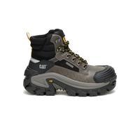 Cat erpillar Invader Max - Botines impermeables con punta compuesta para hombre, Gargoyle, 43 EU