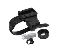 Cat Eye Flex-tight, Soporte Faro Cateye AL Manillar Halterung F 252 R Frontlampen H34, Negro, 22-32 Mm