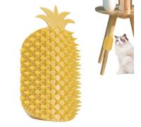 Cat Face Scratchers, Soft Pineapple Cat Grooming Massager, Cat Comb For Indoor Cats, Interactive Cat Toy, Pet Corner Massage Combs, Cat Grooming Supplies, Cat Massager Toy, Pineapple Cat Scratchers