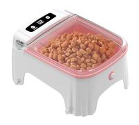 Cat Feeder, Auto Pet Dispenser, Automated Pet Food Bowl, Dog Meal Container, Food Dispenser For Cats, Small Dogs, Puppies, 23x17x11.5cm/24x12.5x18cm, 580g, 690g