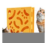 Cat Feeder, Puzzle Toy, Maze Game Box with 11,81 x 11,81 x 2,36 pulgadas, Enrichment Trainer, Behavior Play for Apartment, Living Room, After Meal, Rutina, Indoor Entertainment
