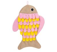 Cat Feeding Sniff Pad - Fish Pattern Pet Blanket, Engaging Sensory Toy, Non-Toxicc Soft Fabric, Compact Foldable Accessory | Mental Stimulation and Entertainment Tool, Kitties Dogs for Indoor Uses