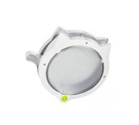 Cat flap door, 4 locking modes, plastic, cute pet door screw, installation, stable, magnetic, for exterior doors (white)