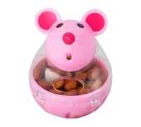 Cat Food Ball Dispenser | Mice-Shaped Tumbling Pet Food Ball | Interactive