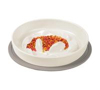 Cat Food Bowl Slow Feed, Anti Choking Puzzle Feeding Bowl, 6.3x6.3x1.06 Inches Food Pet Feeder for Cats and Small Dogs, Ideal for Healthy Eating and Digestion