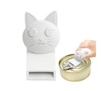 Cat Food Can Opener - 3D Printed Cat Shape Opening Tool For Lid | Kitchen Can Opener | Home Dormitory Kitchen Apartment Restaurant Camping Picnic Beer Soda Pet Food