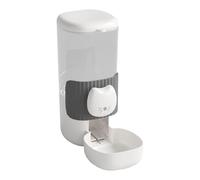 Cat Food Dispenser, Automatic Pet Feeders, Cage Feeding Bowls, Adjustable Dispenser with Drinking Bowl, Sturdy Design, Pet Feedings for Cages, Home Use