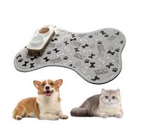 Cat Food Feeding Mat, Dog Feeding Mat, Pet Feeding Mat for Floors, Kitchen Pet Feeding Mat, Soft Pet Feeding Mat, Pet Feeding Mat for Messy Eaters, Easy to Clean Pet Feeding Mat, Pet Bowl Mat