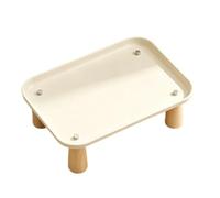 Cat Food Stand, Elevated Anti Slip Spill Proof Pet Feeding Station with Rai