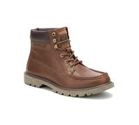 CAT Footwear Botas (Caterpillar) Colorado Moc Toe para hombre, hechas de piel de plena flor, duraderas, con plantilla de espuma acolchada, (trepador azul) (6)