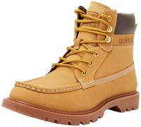 CAT Footwear Botas (Caterpillar) Colorado Moc Toe para hombre, hechas de piel de plena flor, duraderas, con plantilla de espuma acolchada, flexibles (Honey Reset) (7)