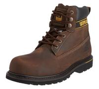 Cat Footwear Cat Caterpillar Steel Toe Sicherheit Stiefel Holton Nr. 40, Botas Chelsea Hombre, Marrón Oscuro (Dark Brown), EU
