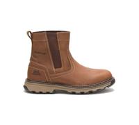 Cat Footwear Pelton - Zapatos industriales y de construcción para hombre, Beige oscuro, 9 Wide
