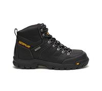 Cat Footwear Threshold Waterproof Soft Toe, Botas de Trabajo Hombre, Negro, 40.5 EU Ancho