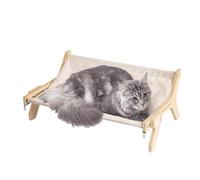 CAT FOUND LEDE - Sed De Gato, Estantes De Seguridad De Madera Machine - Edredón Lijable | Titulares Domésticos Para Mascotas, Lugar De Descanso Para Todas Las Estaciones Para Todas Las Estaciones