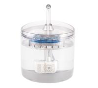 Cat Fountain Cage, 1.5L Water Dispenser, Quiet Filtration Waterer, Electric Cat Waterers, Ideal For Garage, Garden, Balcony Use, Ensures Fresh and Clean 480 G