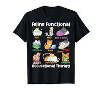 Cat Functional Occupational Therapy OT Therapist Animal Love Camiseta
