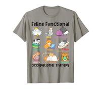 Cat Functional Occupational Therapy OT Therapist Animal Love Camiseta