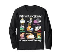 Cat Functional Occupational Therapy OT Therapist Animal Love Manga Larga
