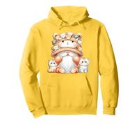 Cat Gnome Cute Kawaii Kitties For Cat People Who Love Cats Sudadera con Capucha