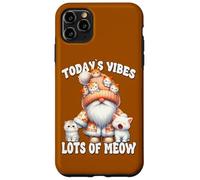 Cat Gnome Graphic And Cute Kitten Funny Saying For Cat Lover Carcasa para iPhone 11 Pro Max