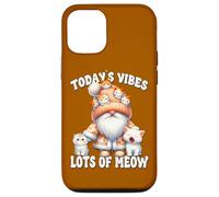 Cat Gnome Graphic And Cute Kitten Funny Saying For Cat Lover Carcasa para iPhone 12/12 Pro