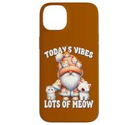 Cat Gnome Graphic And Cute Kitten Funny Saying For Cat Lover Carcasa para iPhone 14 Plus