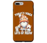 Cat Gnome Graphic And Cute Kitten Funny Saying For Cat Lover Carcasa para iPhone 7 Plus/8 Plus