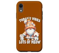 Cat Gnome Graphic And Cute Kitten Funny Saying For Cat Lover Carcasa para iPhone XR