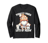 Cat Gnome Graphic And Cute Kitten Funny Saying For Cat Lover Manga Larga