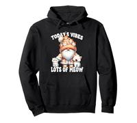 Cat Gnome Graphic And Cute Kitten Funny Saying For Cat Lover Sudadera con Capucha