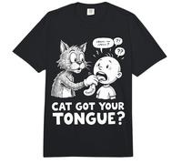 Cat Got Your Lengua Idiom Niños y Maestros Modismos Comfort Colors Adult Heavyweight T-Shirt