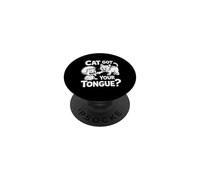 Cat Got Your Lengua Idiom Niños y Maestros Modismos PopSockets PopGrip Adhesivo