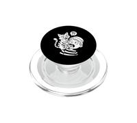 Cat Got Your Lengua Idiom Niños y Maestros Modismos PopSockets PopGrip para MagSafe