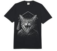 Cat Graduation Gown Funny Cat Class of Comfort Colors Adult Heavyweight T-Shirt