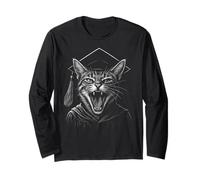 Cat Graduation Gown Funny Cat Class of Manga Larga