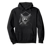Cat Graduation Gown Funny Cat Class of Sudadera con Capucha