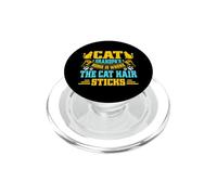 Cat Grandpa'S Home Is Where The Cat Hair Sticks Cat Grandpa PopSockets PopGrip para MagSafe
