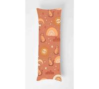 Cat Grass Body Pillow Case Cover 40x145cm, Long Backrest Cushion Pillow Protector with Zipper, Decorative Bedding Pillowcase, Soft Body Pillow Cover for Couch Bedroom Animals