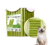 Cat Grass Chew Stick - Natural Teeth Grinding Chew Toy For Cats of Tooth Cleaning Stick with Natural Ingredients For Medium, Large, and Small Cats Teeth Grinding Chew Toy For Cats -