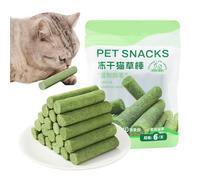 Cat Grass Teething Stick, Cat Grass Sticks, Catnip Toys Sticks, Cat Chew Sticks, Cat Grass Stick For Indoor Cats, Promotes Digestive Natural Teeth Health Chew Toy For Indoor Cat