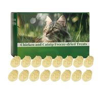 Cat Grass Treats, 16X Edible Sticks, Chew Toy Set for Kittens, Individually Packaged Snacks, 8.27x5.71x5.12 Inches Natural Pet Supplies, Ideal for Daily Indoor, Outdoor, Home Use