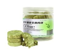 Cat Grass Treats, Dried Chew Kitten Biscuits Snacks Toy, Freeze-Dried Teeth Cleaning Grass Treats for Pet of Any Age, Healthy Natural Chewing for Care and Entertainment