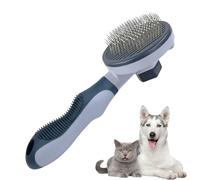 Cat Grooming Brush - 7.95x2.95x2.28 Inches Dog Brush For Shedding, cats Dogg Slicker Combs, Self-Cleaning Pet Matting Comb | For Cat Dog Puppy Rabbit Kitten Home Travels Indoor Baths
