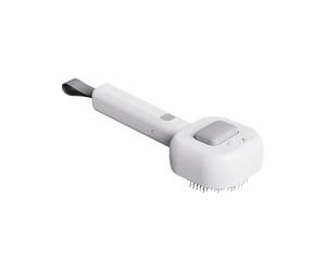 Cat Grooming Brush, Shedding Comb, steams Pet Tool, Gentle Hair Remover Non-Irritating Knot Releaser Remover Built-In steams Function Massaging Brush for Long and Short Hair 7.6x2.95x1.69 Inches