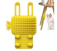Cat Grooming Brush, Silicone Cat Hair Brush, Soft Pet Massage Brush, Adjustable Pet Brush, Cat Hair Removal Brush, Silicone Grooming Brush Gentle And Effective Hair Brush For Grooming Removing Debris