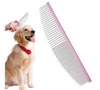 Cat Grooming Comb, Pet Hair Brush Tool 6.5x1.46x0.2 Inches, Adorable Bear Shape Cleaning, Gentle Detangling Brush for Indoor Kitten Puppy, Bath Detailing, Home Maintenance