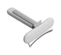 Cat Grooming Comb, Pet Hair Removal Brush, Dog Pet Care Comb with Release Button, Grooming Supplies for Massaging and Shedding Clean Up Stainless Steel 4.96x4.41 Inches